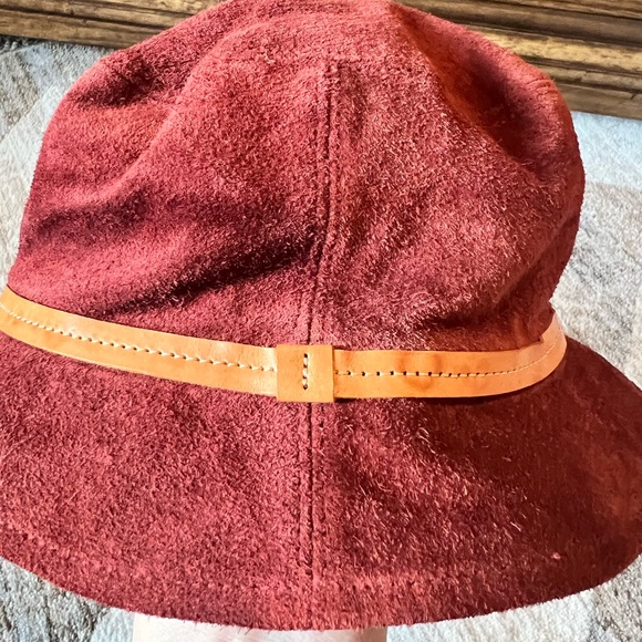Coach vintage leather bucket hat - Picture 5 of 6
